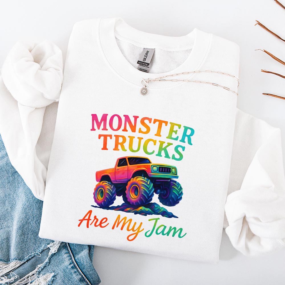 Monster Truck Png Sublimation Design, Kids Truck Design Png - 300 DPI