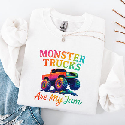 Monster Truck Png Sublimation Design, Kids Truck Design Png - 300 DPI