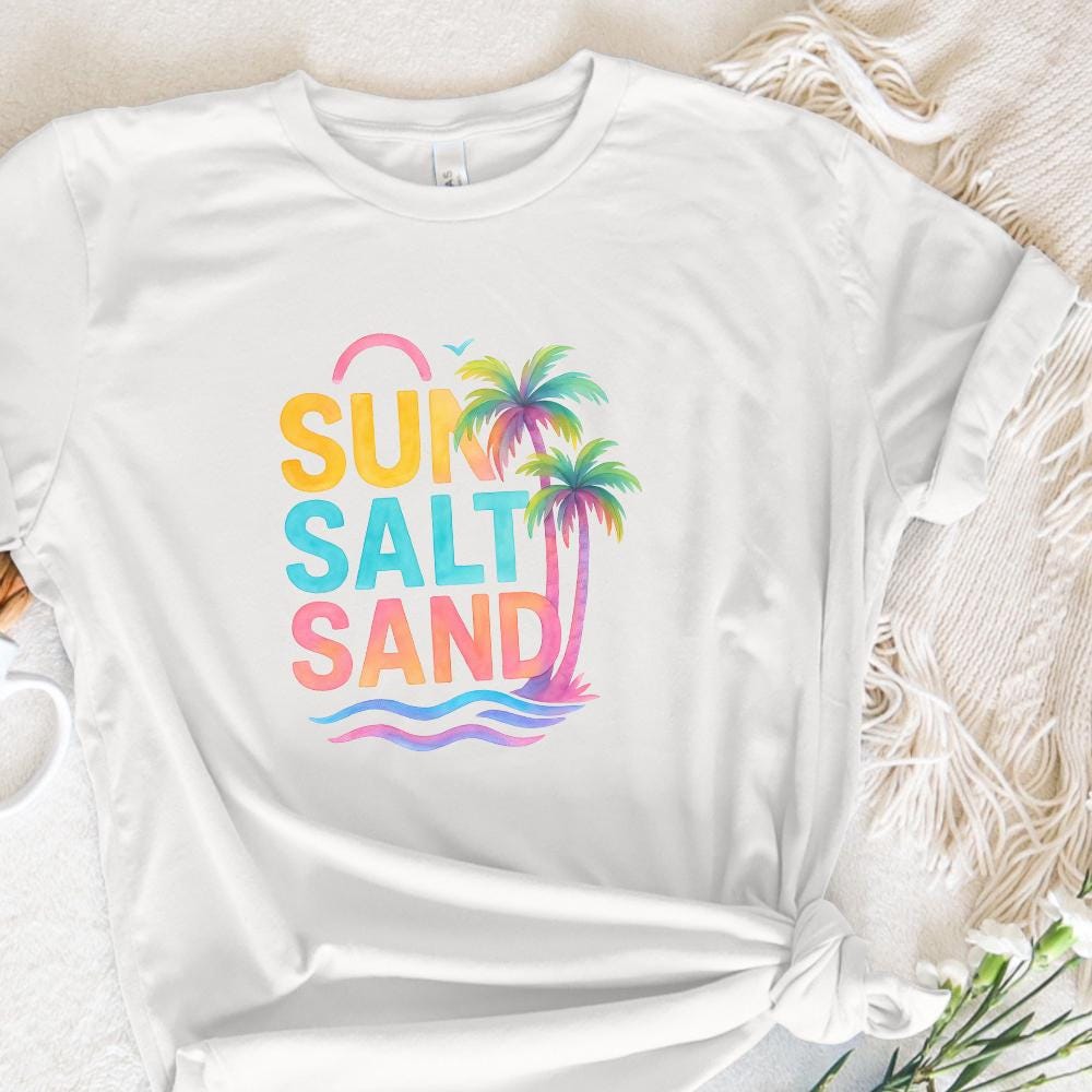 Retro Summer Sun Sublimation Design, Summer Vibes Png - 300 DPI Design