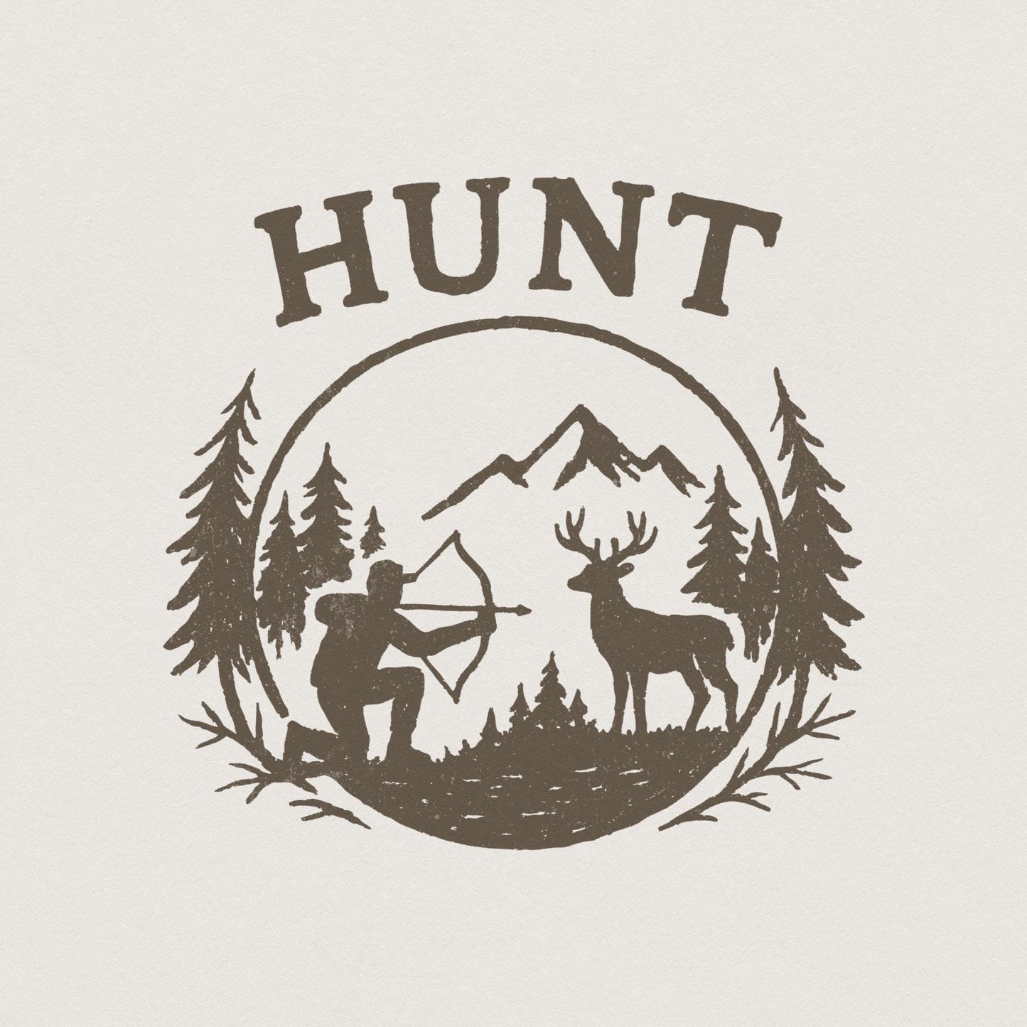 Deer Hunting png, Hunting Png - 300 DPI Design for T-Shirt
