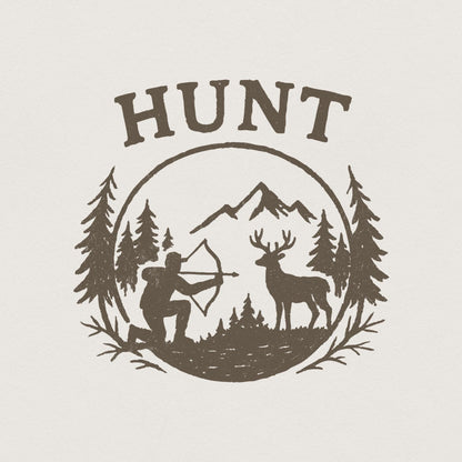 Deer Hunting png, Hunting Png - 300 DPI Design for T-Shirt