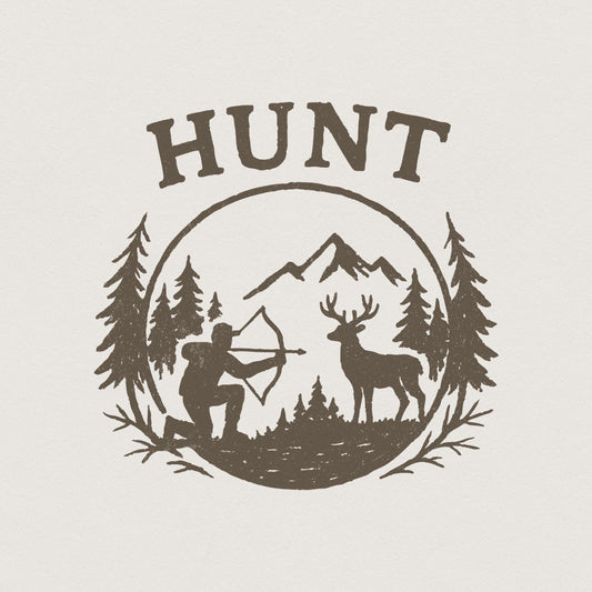 Deer Hunting png, Hunting Png - 300 DPI Design for T-Shirt