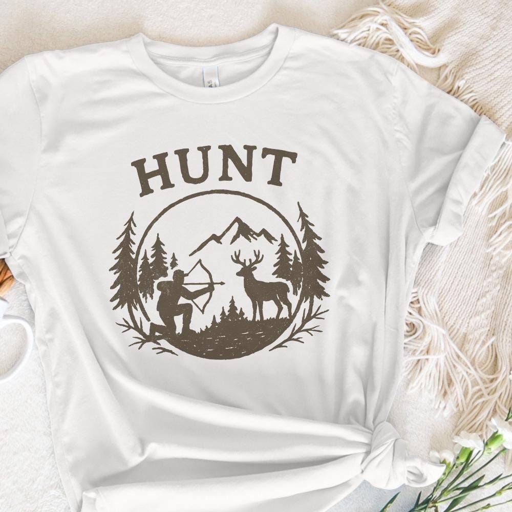 Deer Hunting png, Hunting Png - 300 DPI Design for T-Shirt