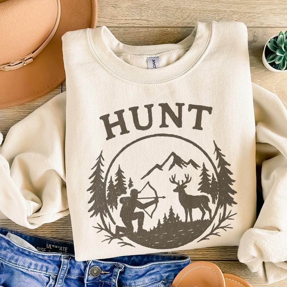 Deer Hunting png, Hunting Png - 300 DPI Design for T-Shirt