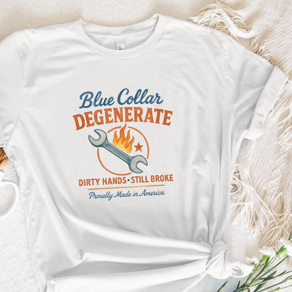 Blue Collar png, Hat Patch png - 300 DPI Design for T-Shirt