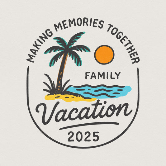 Family Vacation 2025 png, Cruise Ship Saying - 300 DPI Design for T-Shirt
