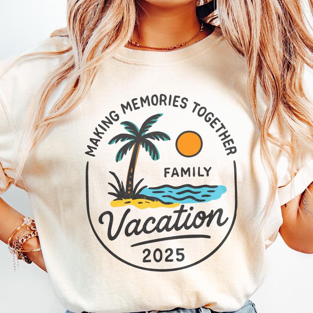 Family Vacation 2025 png, Cruise Ship Saying - 300 DPI Design for T-Shirt
