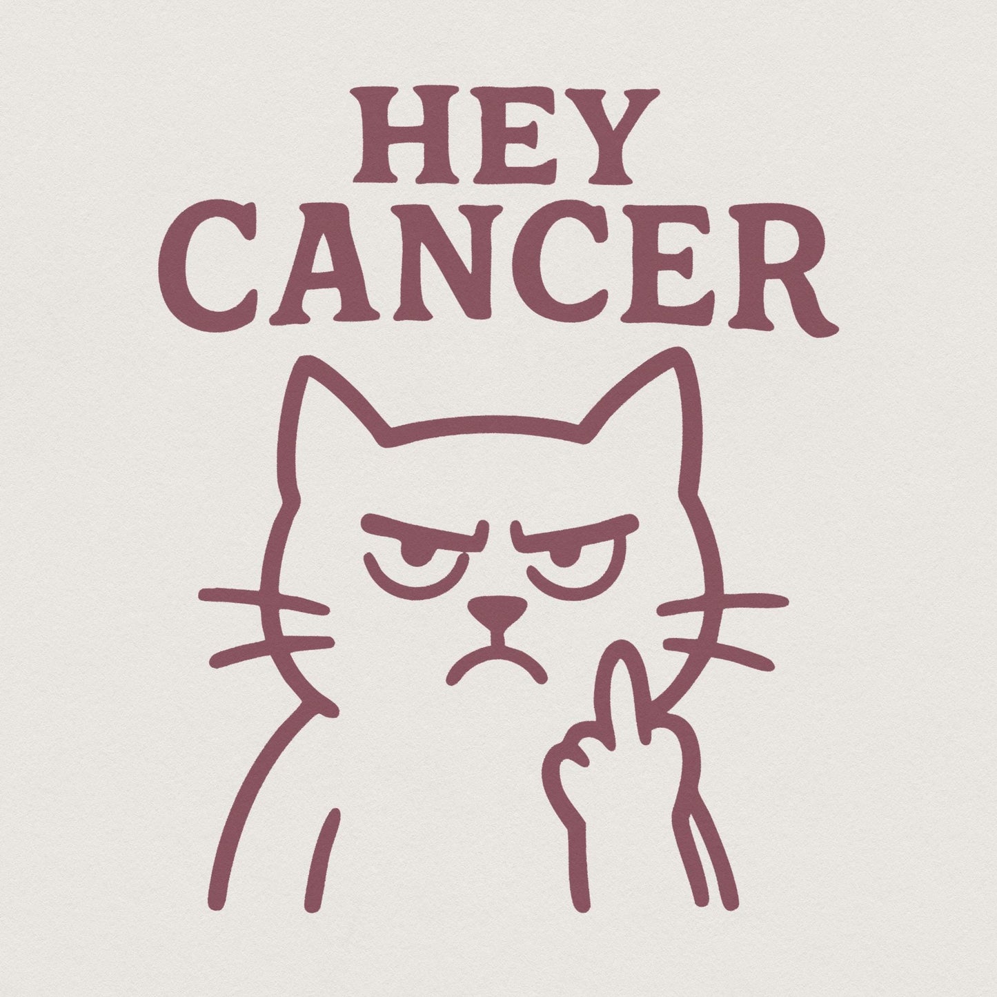 Embroidered Cancer Fighter PNG, Cancer Survivor Gift - 300 DPI Design for