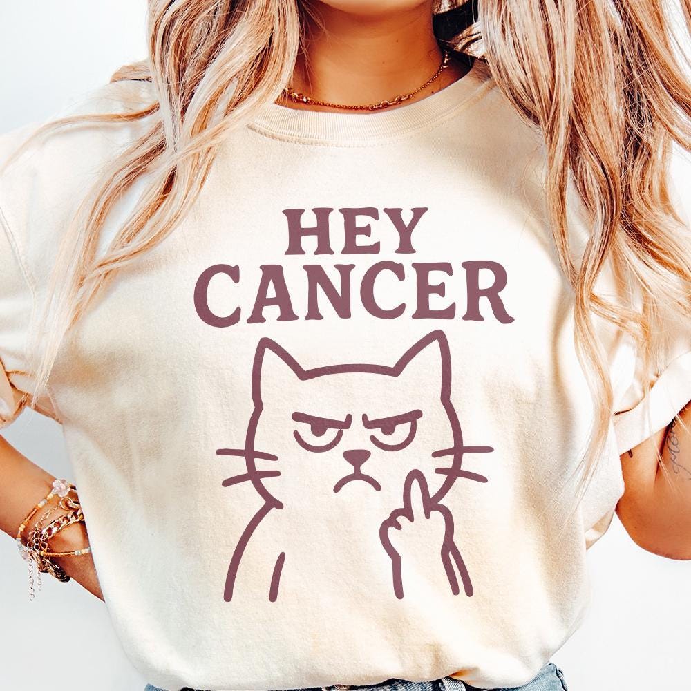 Embroidered Cancer Fighter PNG, Cancer Survivor Gift - 300 DPI Design for