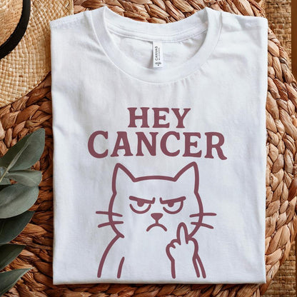 Embroidered Cancer Fighter PNG, Cancer Survivor Gift - 300 DPI Design for