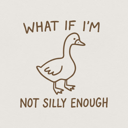 Silly Goose T-Shirt PNG, Funny Goose Meme Shirt - 300 DPI Design for
