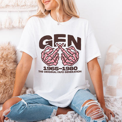 Generation X Skeleton Hands Art, Gen X Clipart PNG File - 300 DPI Design