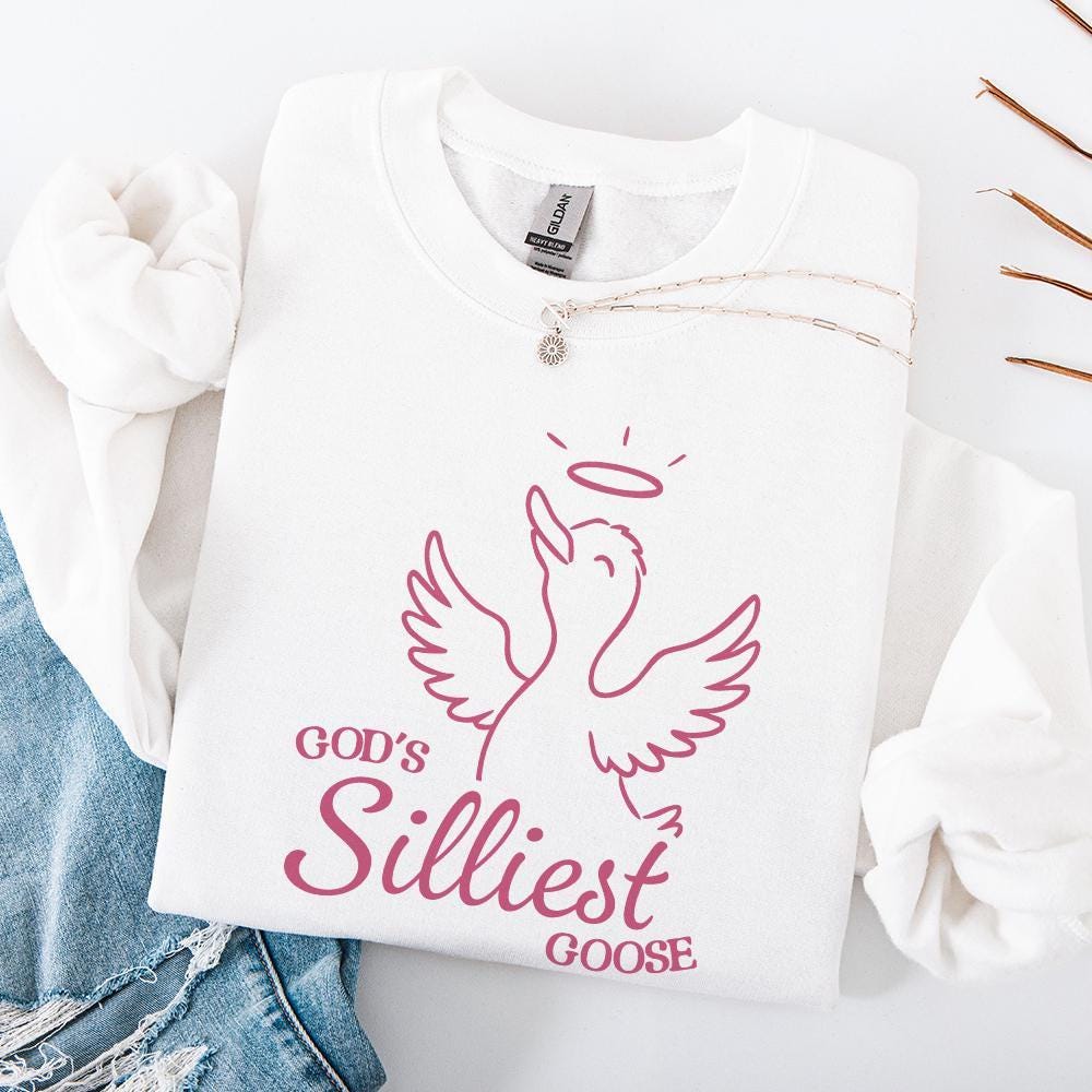 God's Silliest Goose PNG, Silly Goose png - 300 DPI Design for T-Shirt