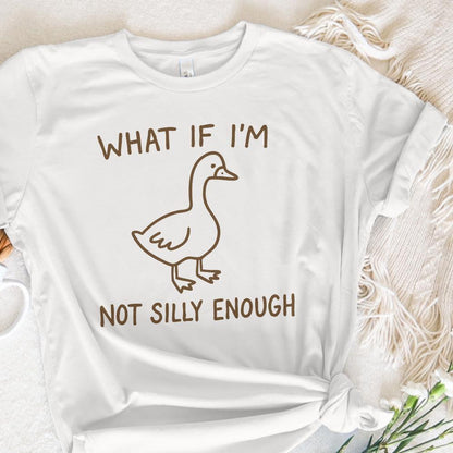 Silly Goose T-Shirt PNG, Funny Goose Meme Shirt - 300 DPI Design for