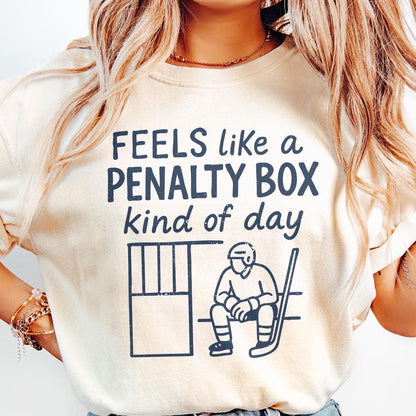 Hockey Penalty Box PNG, Funny Sports Digital Design - 300 DPI Design for