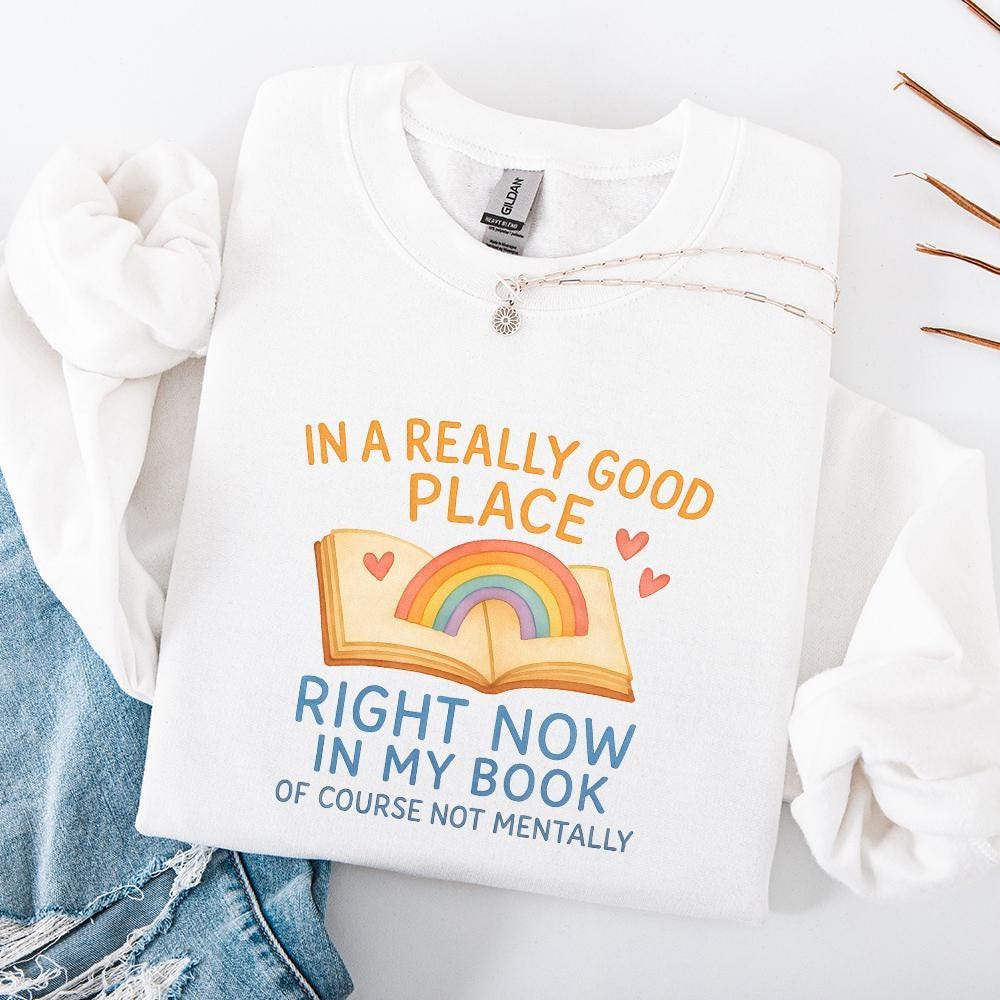 Bookish PNG Sticker, Trendy Reading Smut - 300 DPI Design for T-Shirt