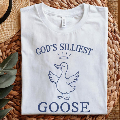 God's Silliest Goose png, Funny Silly Goose - 300 DPI Design for T-Shirt