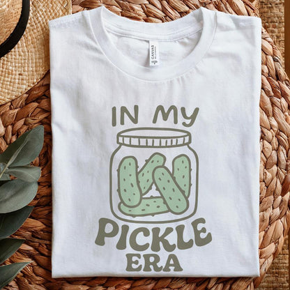 In My Pickle Era PNG, Pickle Graphic Tee Design - 300 DPI Design for