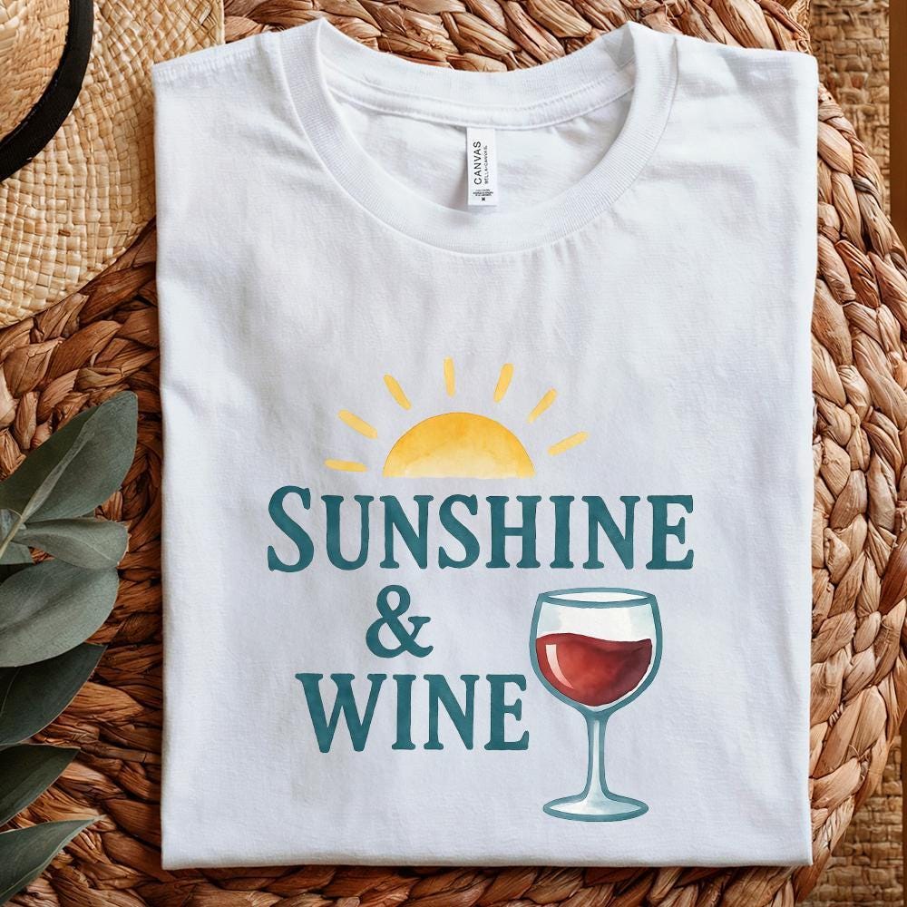 Summer Drinking PNG Funny Wine Lovers Graphic High-Resolution Digital