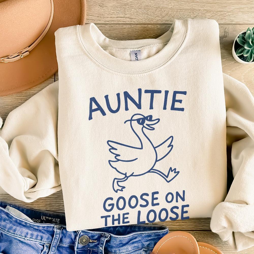 Auntie Silly Goose PNG, Cool Aunts Club Digital Download - 300 DPI Design