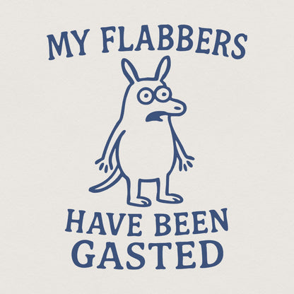 My Flabbers Gasted PNG, Sarcastic Goose Humor - 300 DPI Design for T-Shirt