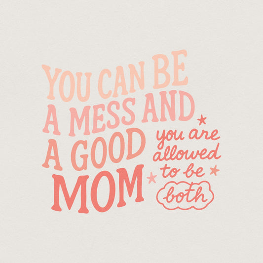Mother's Day Sublimation PNG File, Inspirational Download Clipart - 300