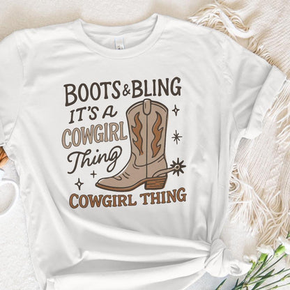 Cowgirl png, Western PNG - 300 DPI Design for T-Shirt