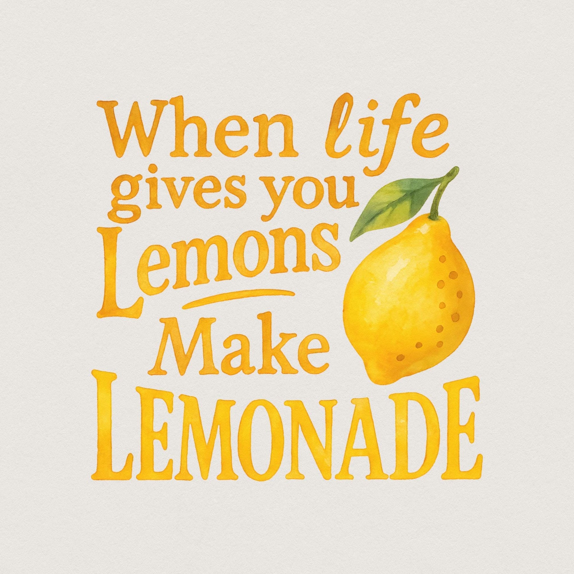 Coquette Lemon Design PNG, Funny Make Lemonade T-shirt Art - 300 DPI