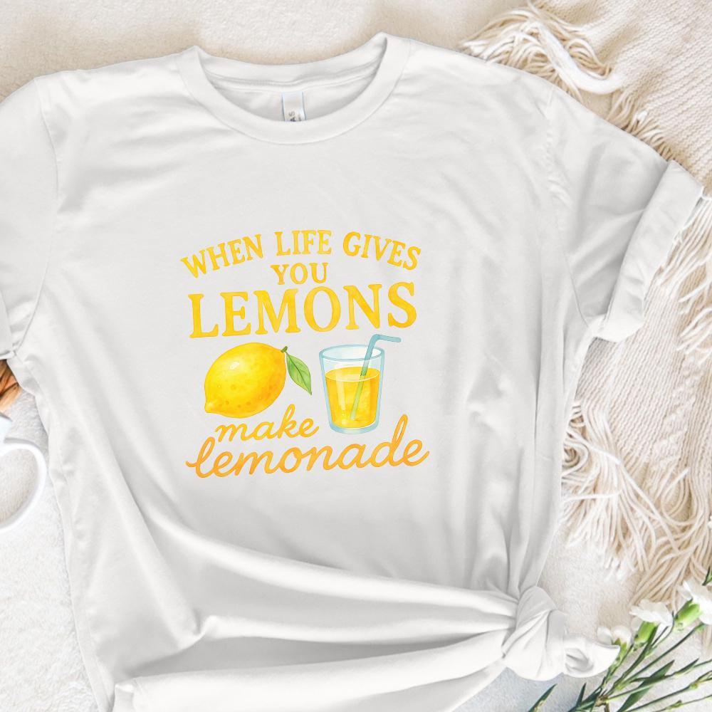 Coquette Lemon Design PNG, When Life Gives You Lemons - 300 DPI Design