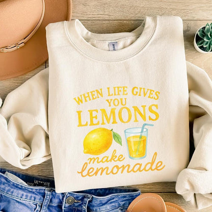 Coquette Lemon Design PNG, When Life Gives You Lemons - 300 DPI Design