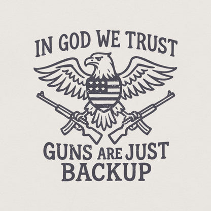 In God We Trust PNG, 4th of July PNG - 300 DPI Design for T-Shirt