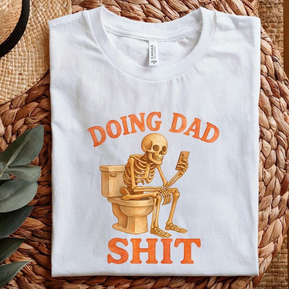 Doing Dad Shit PNG, Funny T-shirt Design - 300 DPI Design for T-Shirt