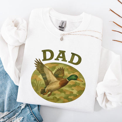 Camo Dad PNG, Father's Day PNG - 300 DPI Design for T-Shirt