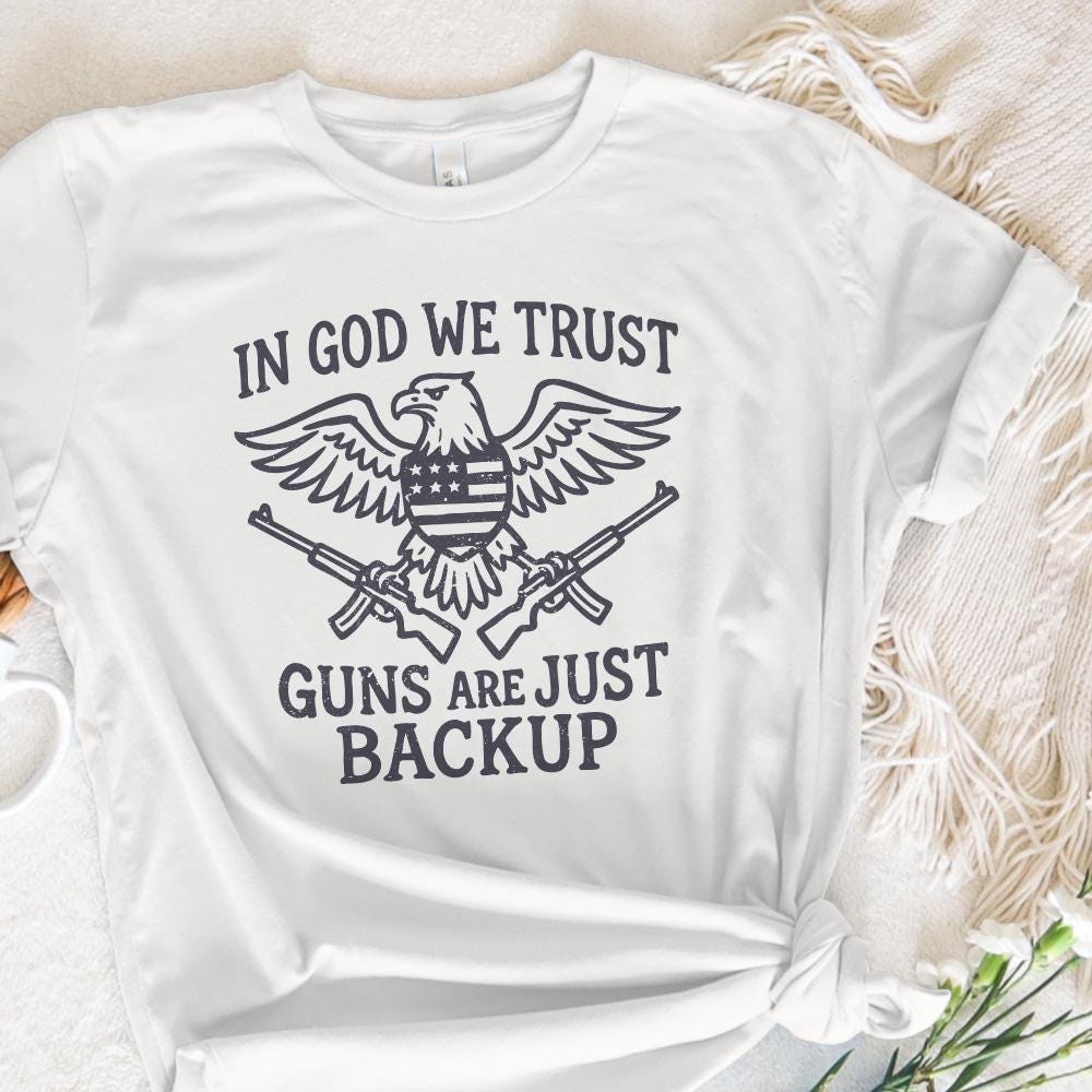 In God We Trust PNG, 4th of July PNG - 300 DPI Design for T-Shirt