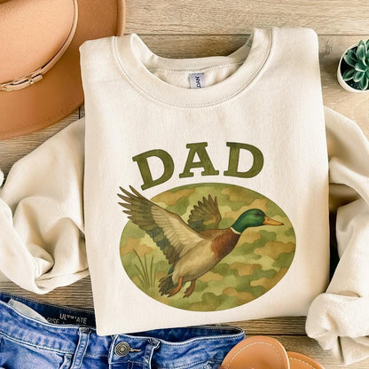 Camo Dad PNG, Father's Day PNG - 300 DPI Design for T-Shirt