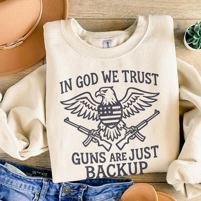 In God We Trust PNG, 4th of July PNG - 300 DPI Design for T-Shirt