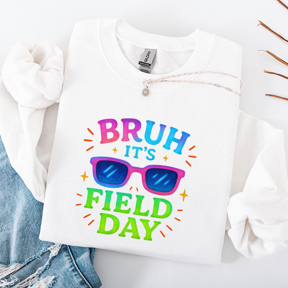 Bruh It's Field Day PNG, Funny Summer Activities - 300 DPI Design for