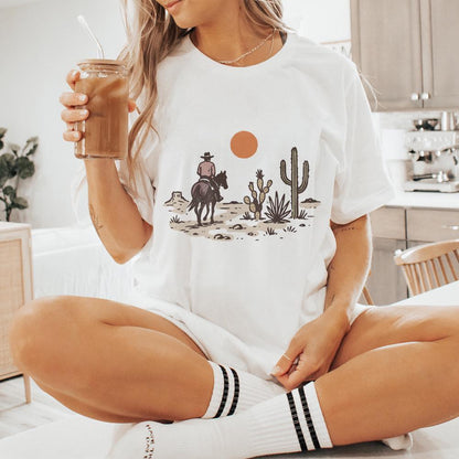 Western Cowboys PNG, Western Sublimation - 300 DPI Design for T-Shirt