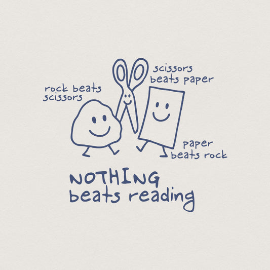 Nothing Beats Reading PNG, Funny Paper PNG - 300 DPI Design for T-Shirt