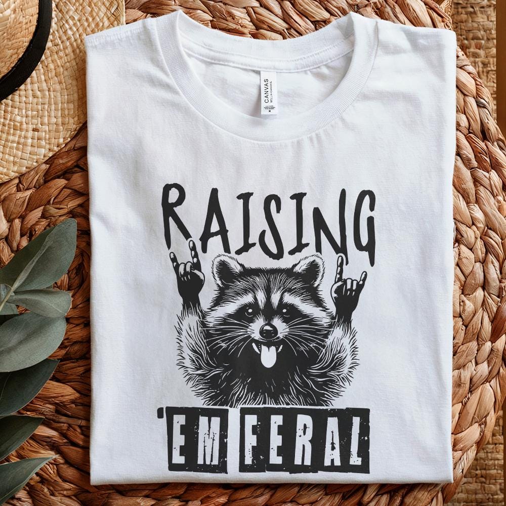 Raisin Em Feral PNG, Funny Opossum Png - 300 DPI Design for T-Shirt