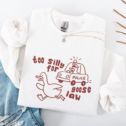 Got Too Silly Goose PNG, Silly Goose Jail - 300 DPI Design for T-Shirt