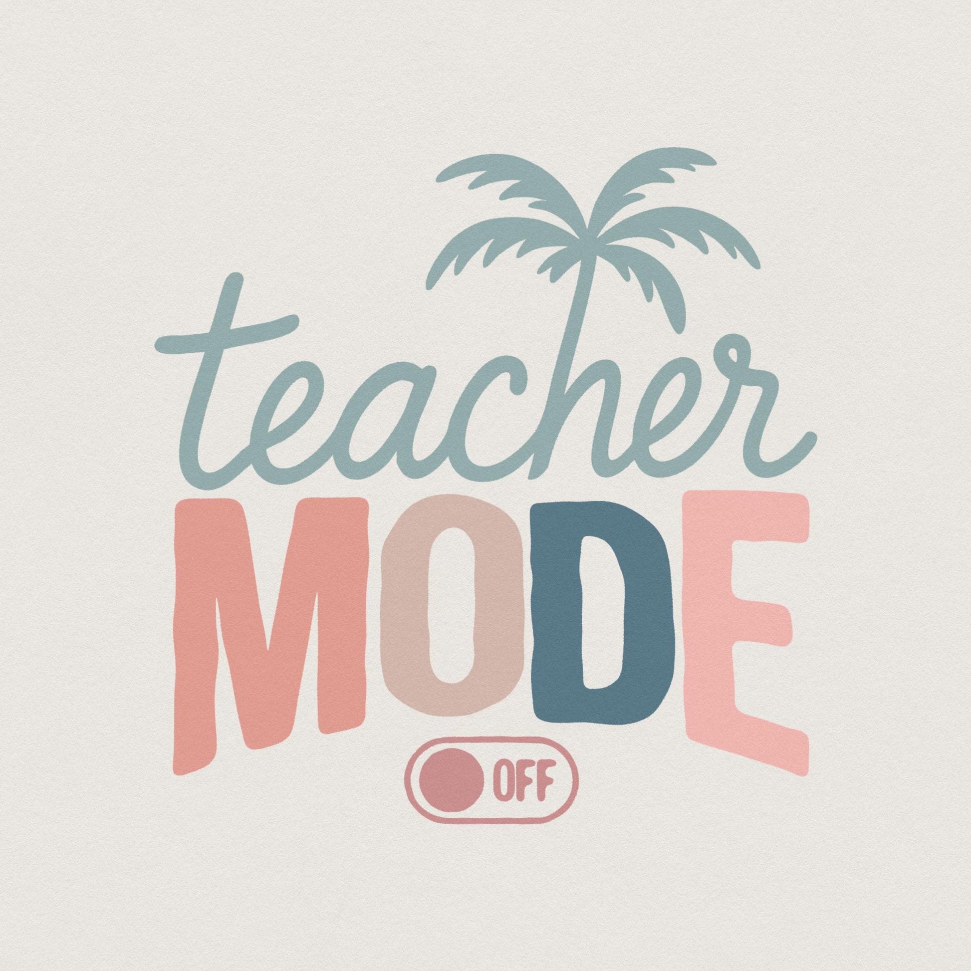 Teacher Off Duty PNG, Class Dismissed - 300 DPI Design for T-Shirt