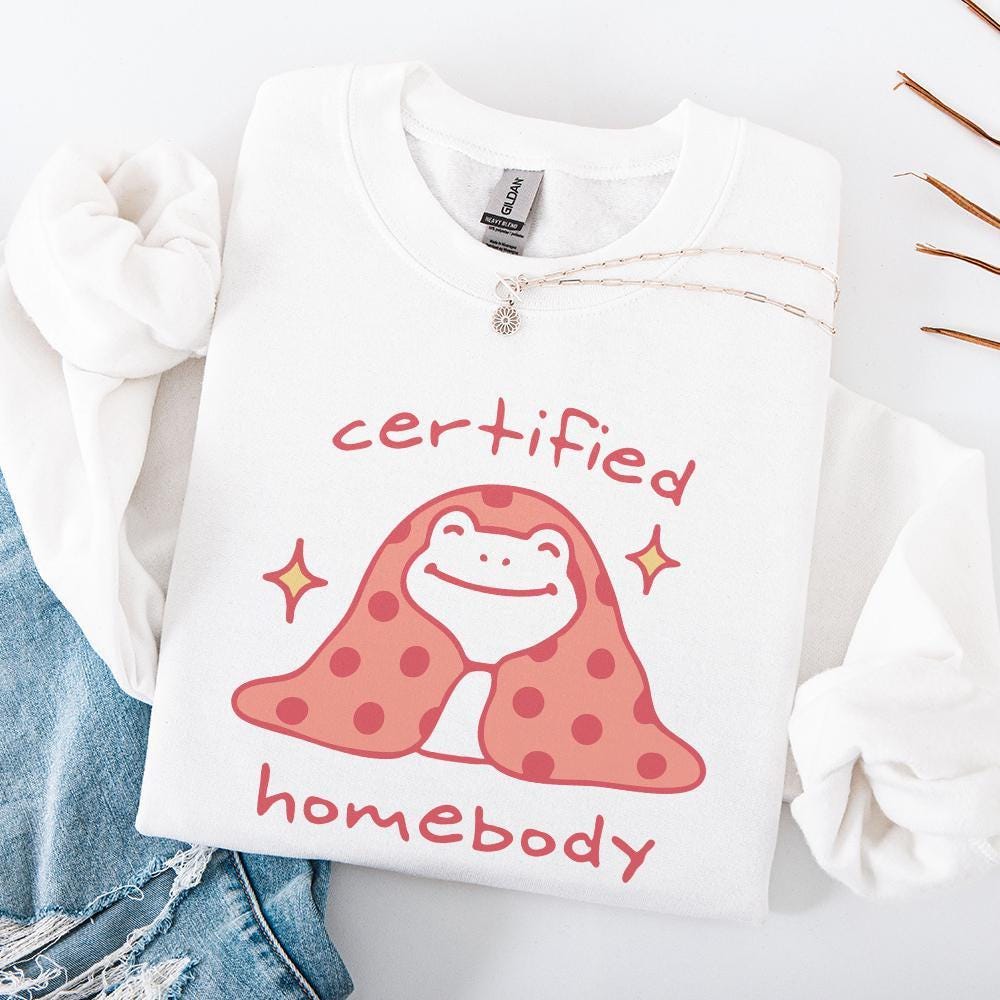 Certified Homebody PNG, Trendy png - 300 DPI Design for T-Shirt