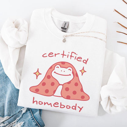 Certified Homebody PNG, Trendy png - 300 DPI Design for T-Shirt