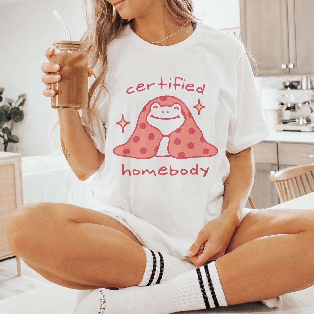 Certified Homebody PNG, Trendy png - 300 DPI Design for T-Shirt
