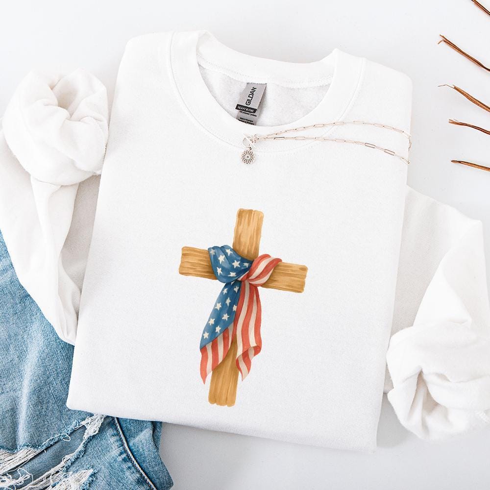 Christian Patriotic Png, One Nation Under God Png - 300 DPI Design for