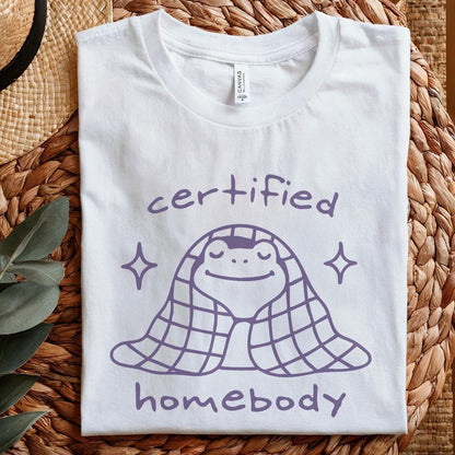 Certified Homebody PNG, Trendy png - 300 DPI Design for T-Shirt