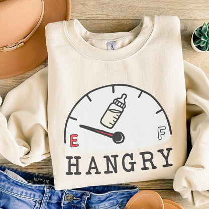 Baby Funny Bib PNG, Hungry Baby Design - 300 DPI Design for T-Shirt