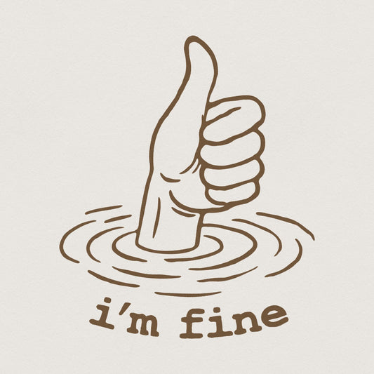 I'm Fine PNG, I'm Fine png - 300 DPI Design for T-Shirt