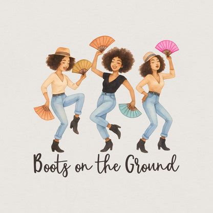 Line Dance Queens PNG, Sublimation Shirt Design - 300 DPI Design for